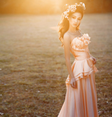 单人婚纱写真作品