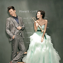 客户法式婚纱写真欣赏一