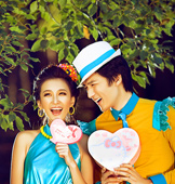 韩系清新婚纱写真作品展示